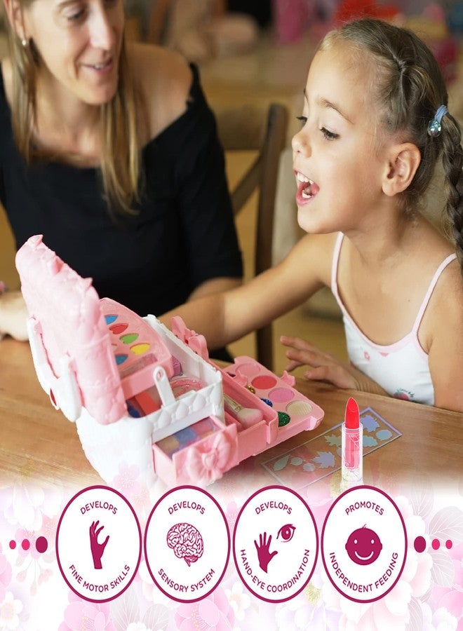 Mrabbitoo Kids Makeup Sets for Girls - Kids Makeup Sets for Girls 5-8, Maquillaje para Niñas, Play Make Up Kit, Best Toys for Little Girl,Princess Toddler Kid Stuff, Ages 3456789 10 Year Old Girl Birthday Gifts - Image 2